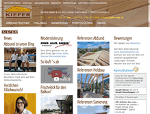 Tablet Screenshot of kiefer-holz.de